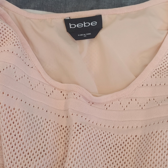 Shift peach color bebe dress - Picture 5 of 6